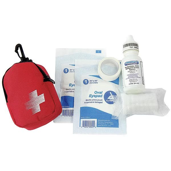 Eye Care Eye Care Kit, Fabric, 1 Person, First Aid Only, Mfr#: 3019