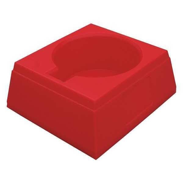 Fire Extinguisher Stand, PE Plastic, For Tank Weight 10 to 20 lb, Flamefighter, Mfr#: JFP01