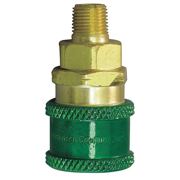 Coupler Body, (M)NPT, 1/4, Brass, Hansen, Mfr#: GR603