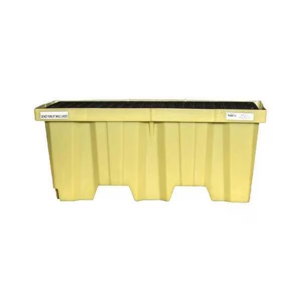 Drum Spill Containment Pallet, 66gal, Yllw, Enpac, Mfr#: 5222-YE-D
