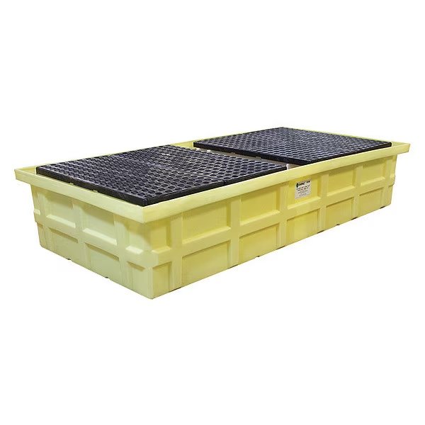 IBC Containment Unit, 385 gal Spill Capacity, 8,000 lb., HDPE, Enpac, Mfr#: 5482-YE-D
