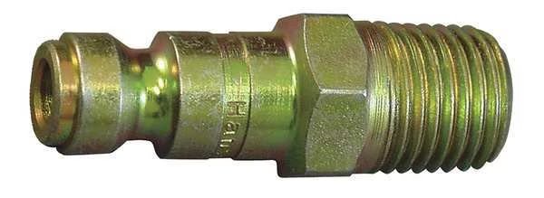 Coupler Plug, (M)NPT, 1/4, Steel, Hansen, Mfr#: 21AP25M