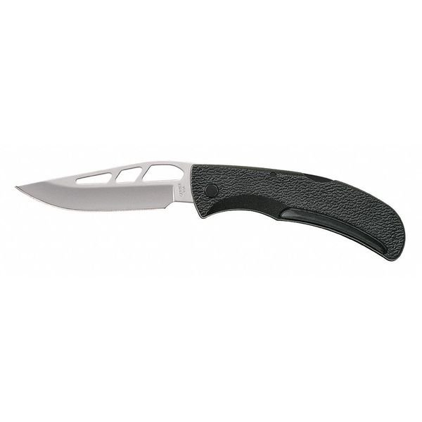 Folding Knife, Drop Point, 3-1/2In, Black, Gerber, Mfr#: 06701