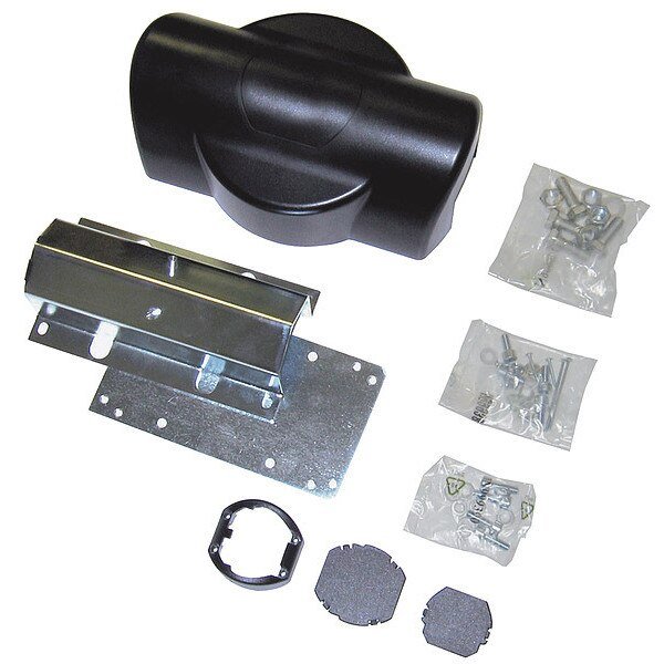Rectangular Boom Attachment Kit, Black, Bft, Mfr#: N999507