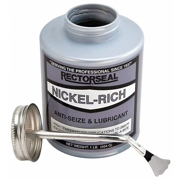 Anti Seize Compound, Nickel, 16 oz., Rectorseal, Mfr#: 73831