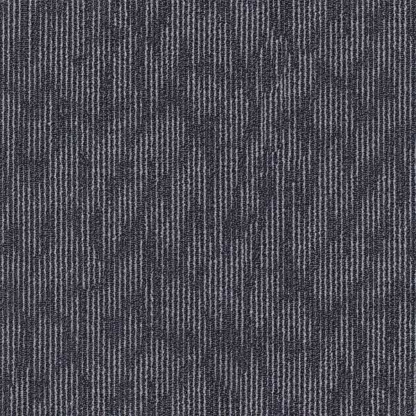 Carpet Tile, 19-11/16in. L, Charcoal, PK20, EnjoyTool Select, Mfr#: 31HL74