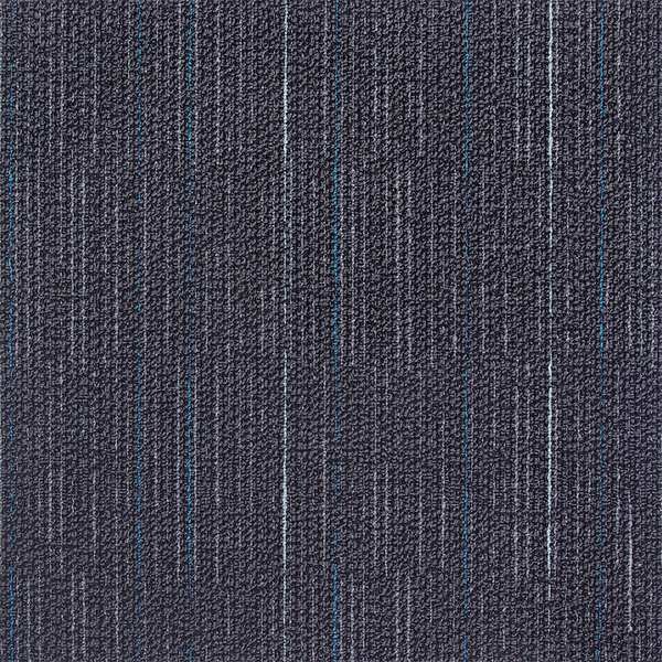 Carpet Tile, 19-11/16in. L, Charcoal, PK20, EnjoyTool Select, Mfr#: 31HL78