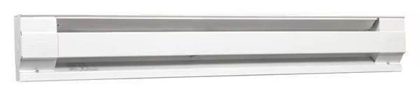 96" Electric Baseboard Heater, White, 1500/2000W, 208/240V, Cadet, Mfr#: 8F2000W