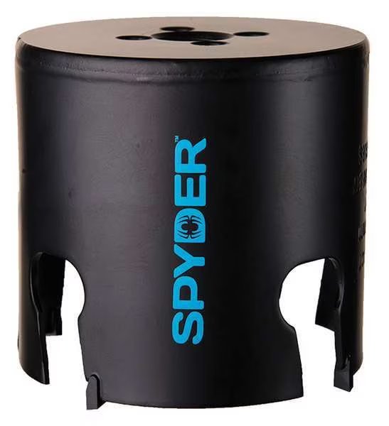 Hole Saw, Tungsten Carbide Tipped, 3-1/4In, Spyder, Mfr#: 600036CF