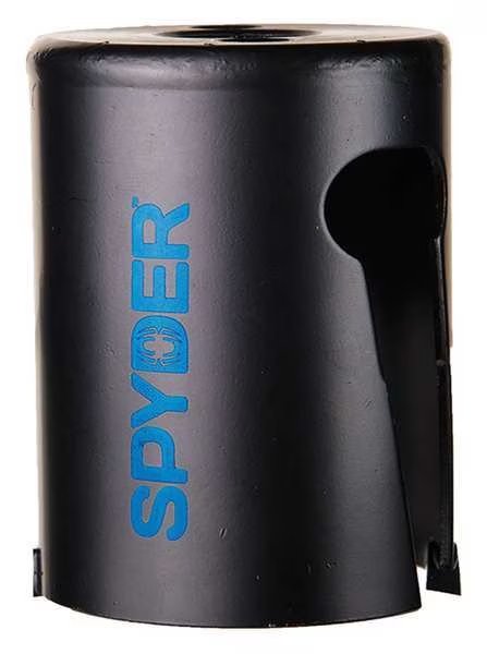 Hole Saw, Tungsten Carbide Tipped, 1-3/4In, Spyder, Mfr#: 600019CF