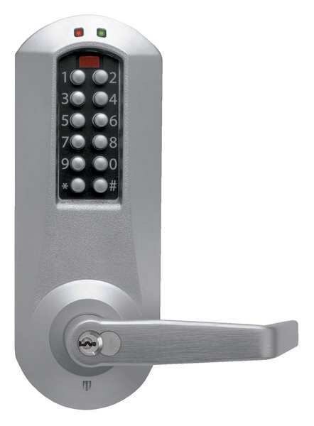 Electronic Lock, Satin Chrome, 12 Button, E-Plex, Mfr#: E5031SWL626-41