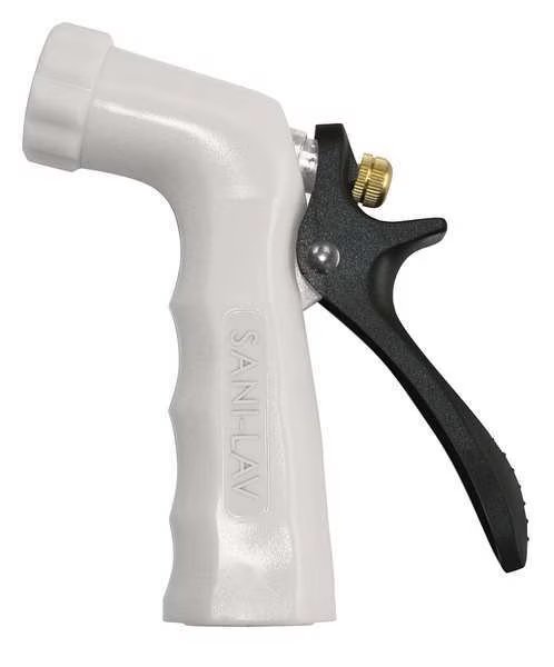 Spray Nozzle, 3/4" Female, 100 psi, 6.5 gpm, White, Sani-Lav, Mfr#: N2W