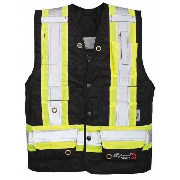 Viking FR 300D Surveyor Vest Blk, Viking, Mfr#: 3995FR-S