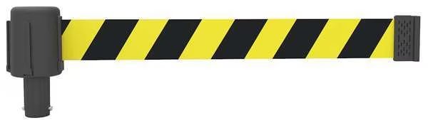 PLUS Barrier System Head, Yellow & Blk, Banner Stakes, Mfr#: PL4040