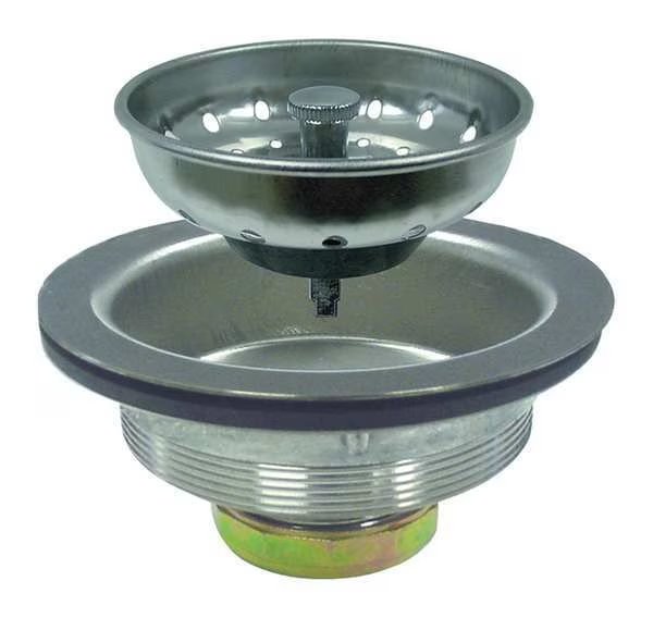 Basket Strainer, Stainless Steel, 17 ga., Kissler, Mfr#: 59-2040