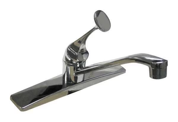 Manual 8" Mount, 1 Hole Bathroom Faucet, Chrome, Dominion Faucets, Mfr#: 77-1800