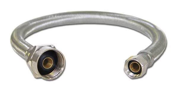 Toilet Supply Line, 3/8x7/8, 20in.L, Kissler, Mfr#: 88-2909