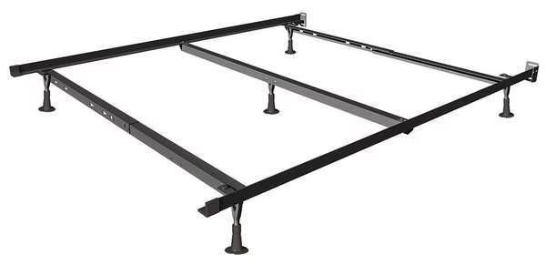 Bed Frame, 70In L x 60In W x 7-1/4In H, Wehsco, Mfr#: DTQG5