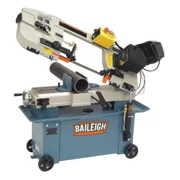 Band Saw, 7" x 10-13/64" Rectangle, 7" Round, 7 in Square, 110/220V AC V, 1 hp HP, Baileigh Industrial, Mfr#: BS-712M