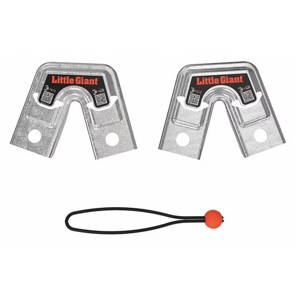 Trestle Brackets, 300 lb., Aluminum Mill, Little Giant Ladders, Mfr#: 26044