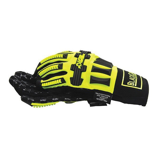 Gloves, Hi Impact, Hi Visibility, Large, Blackcanyon Outfitters, Mfr#: BHG601R