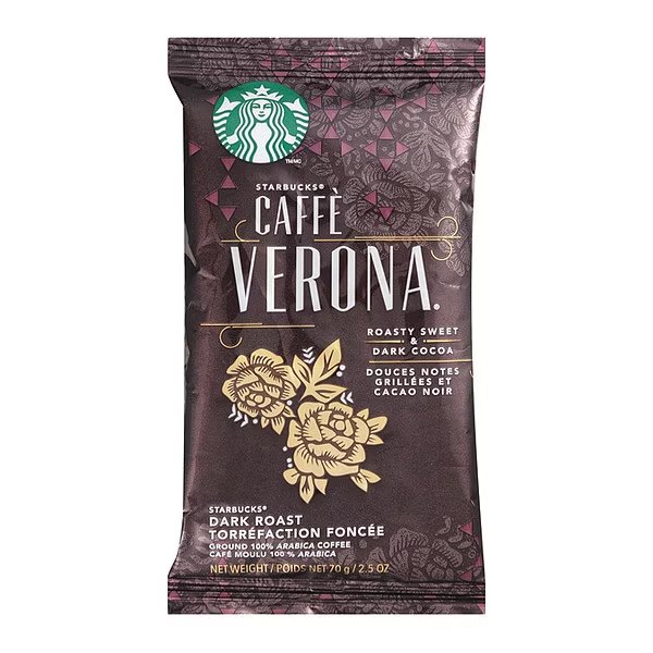 Coffee, Verona, 2.5 oz., PK18, Starbucks, Mfr#: SBK12411956