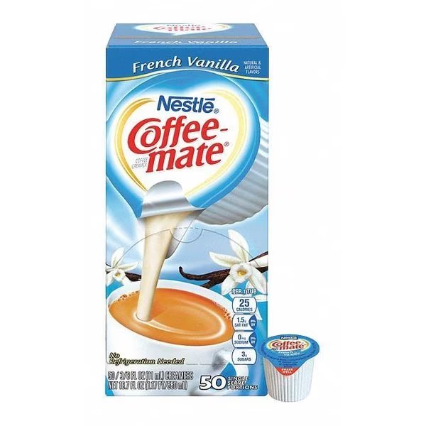 Creamr, Liquid, Vanilla Flavor, PK200, Nestle Professional, Mfr#: 35170CT