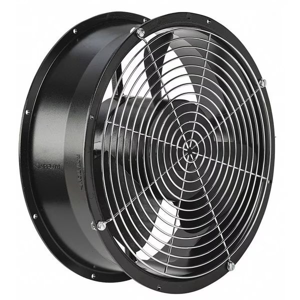 Axial Fan, Round, 115V AC, 560 cfm, 10" W., Nvent Hoffman, Mfr#: A10AXFN