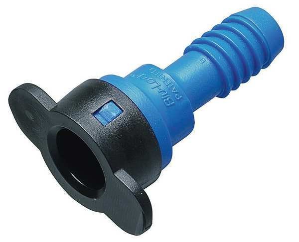 Adapter, 1/2 in. Tube x 3/8in MIPT, 80 psi, Hydrorain, Mfr#: 37900