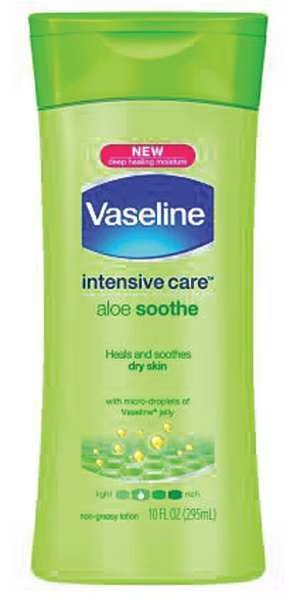 Moisturizing Lotion, Aloe, 295mL, PK6, Vaseline, Mfr#: CB091003