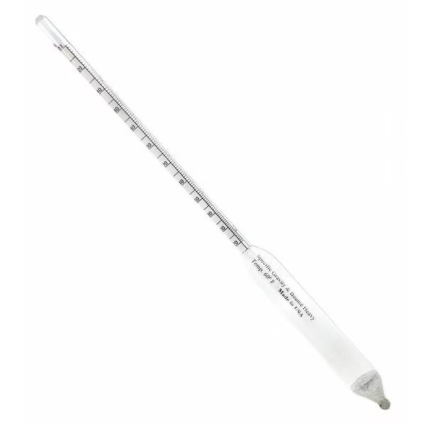 Hydrometer, Gravity/Baume, 0.005/0.5, Thermco, Mfr#: GW2549DS