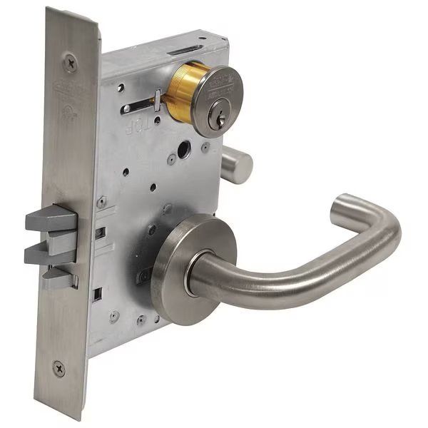 Lever Lockset, Mechanical, Classroom, Corbin Russwin, Mfr#: ML2055 LWA 630