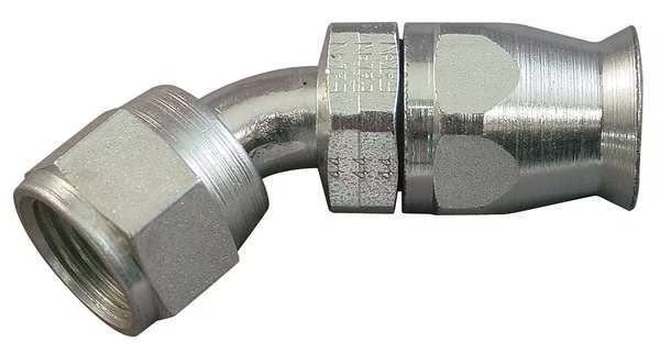 Hydraulic Hose Fitting, Steel, 7/8 in., Aeroquip, Mfr#: 190773-16S