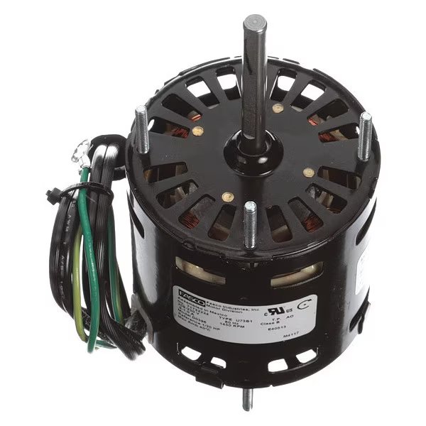 HVAC Motor, OAO, 1/20 HP, 1450 rpm, 208-230V, Fasco, Mfr#: D0396