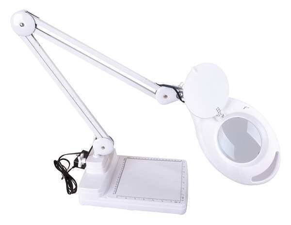 Magnifier Light, Articulating, AR 34 in, White