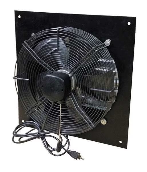 Shutter Mount Exhaust Fan, 24", 2 Speed, 4700/3800 cfm, 115V, Canarm, Mfr#: XFS24