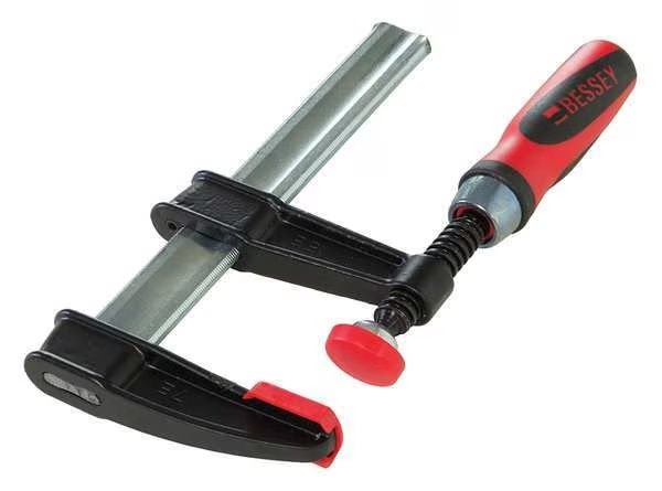 6 in Bar Clamp, Composite Plastic Handle and 2 1/2 in Throat Depth, Bessey, Mfr#: TGJ2.506+2K