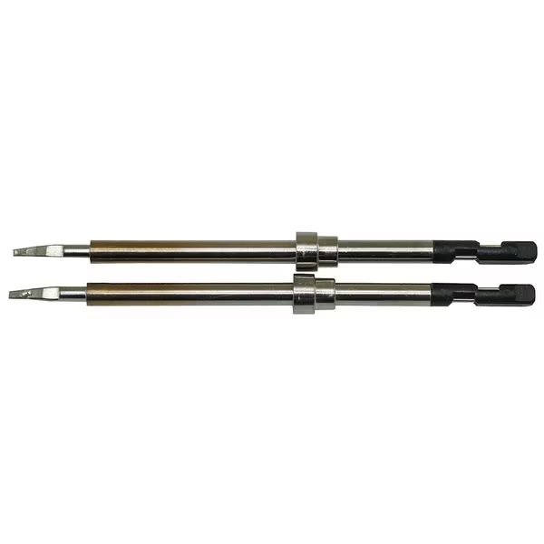Desoldering Tweezer Tip, Flat Blade, 1.0mm, Hakko, Mfr#: T9-L1