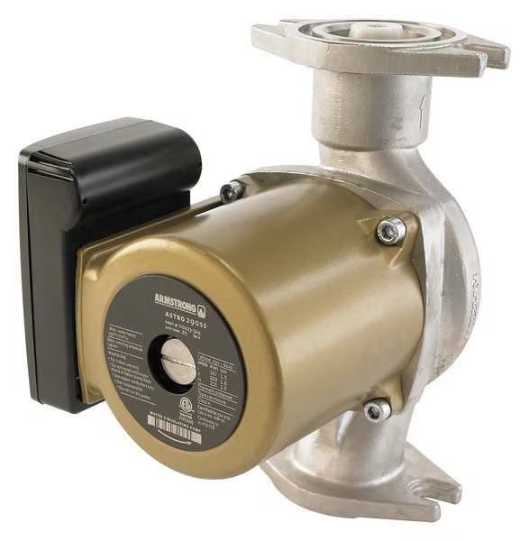 Hot Water Circulating Pump, 5/16 hp, 115V, 1 Phase, Flange Connection, Armstrong Pumps, Mfr#: 110223-329