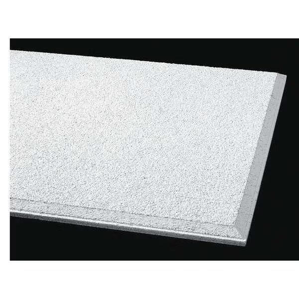 Cirrus Ceiling Tile, 24 in W x 24 in L, Square Tegular, 9/16 in Grid Size, 12 PK, Armstrong World Industries, Mfr#: 557B