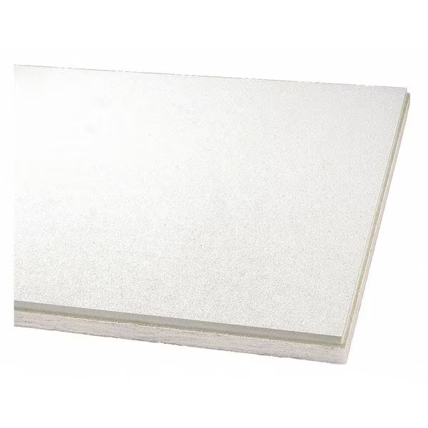 Optima Ceiling Tile, 24 in W x 72 in L, Square Tegular, 9/16 in Grid Size, 6 PK, Armstrong World Industries, Mfr#: 3261A