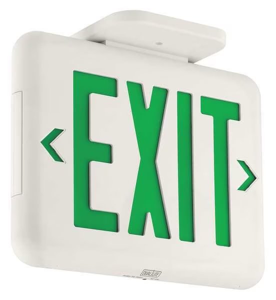 Ext Sgn, Thrmplstc, Wht, 11 1/2in, 1.42W, Dual-Lite, Mfr#: EVEUGWE