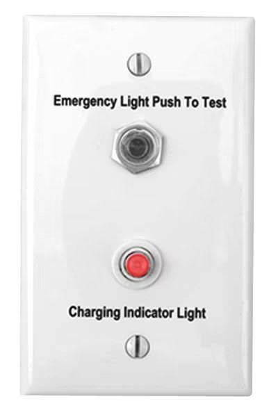 Remote Test Switch, with Indicator Light, Dual-Lite, Mfr#: SPRTS