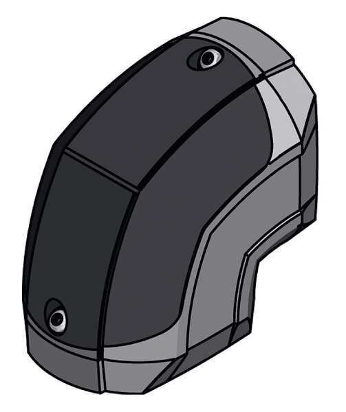 Arm Coupling Between Tubing Sections, NOVAL Accessory, Aluminum, Rittal, Mfr#: 6206600