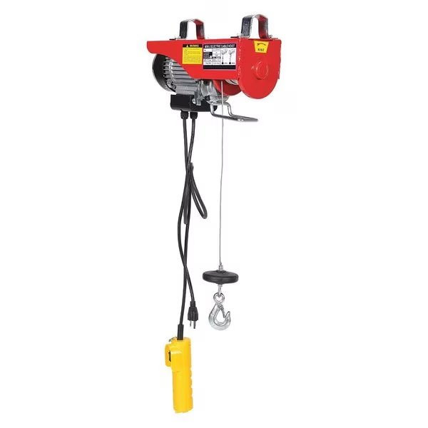 Mini Cable Hoist, 0.1 tons, Red, Vestil, Mfr#: MINI-2