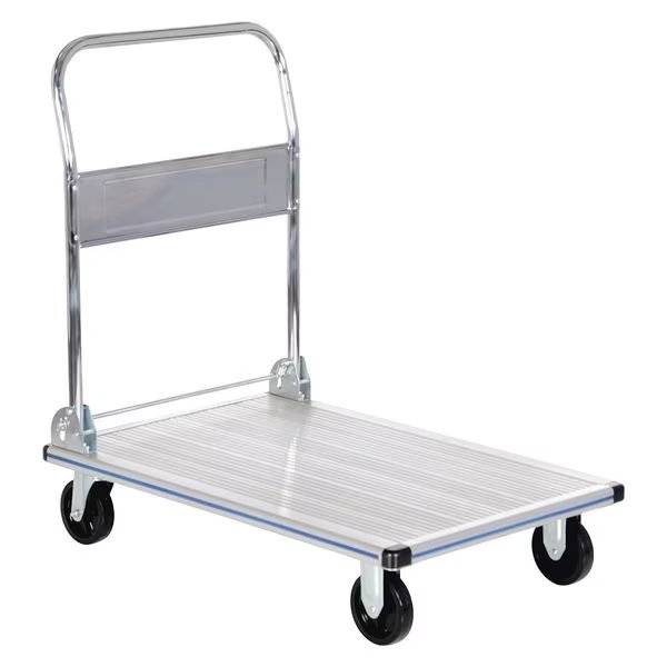Aluminum Platform Truck W/Fold Handle, Vestil, Mfr#: AFT-36-NM