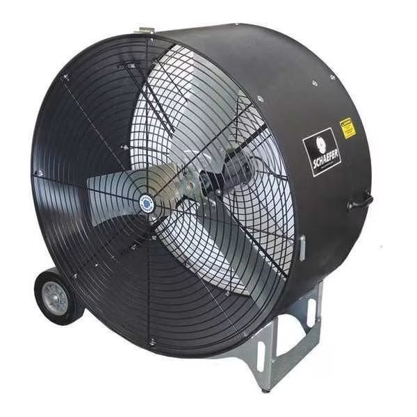 Mobile Air Circulator 36" Non-Oscillating, 115VAC, 10,900/16,600 CFM, Schaefer, Mfr#: VKM36-2-B-O