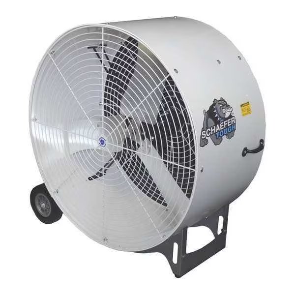 Mobile Air Circulator 36" Non-Oscillating, 115VAC, 11,700 CFM, Schaefer, Mfr#: VKM36-O