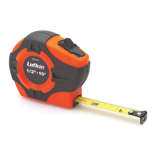 3/4" x 12' P1000 Series Yellow Clad A2 Blade Power Return Tape Measure, Crescent, Mfr#: PHV1312N