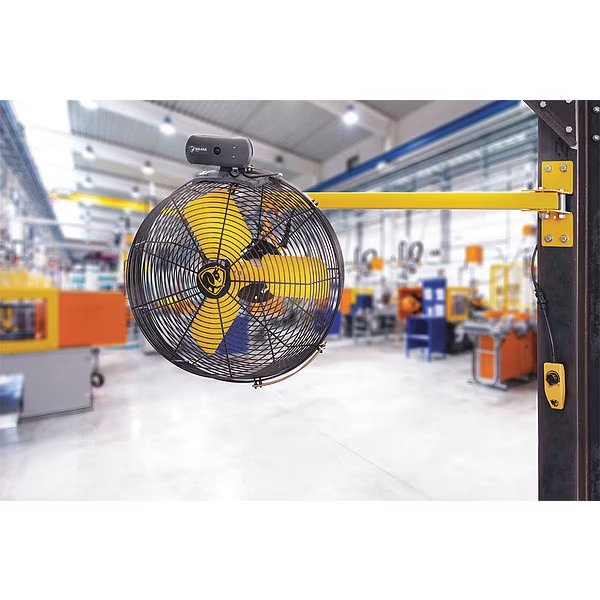 Standard-Duty Industrial Fan, Variable Speeds, Black, Big Ass Fans, Mfr#: F-AE1-3001L12S34